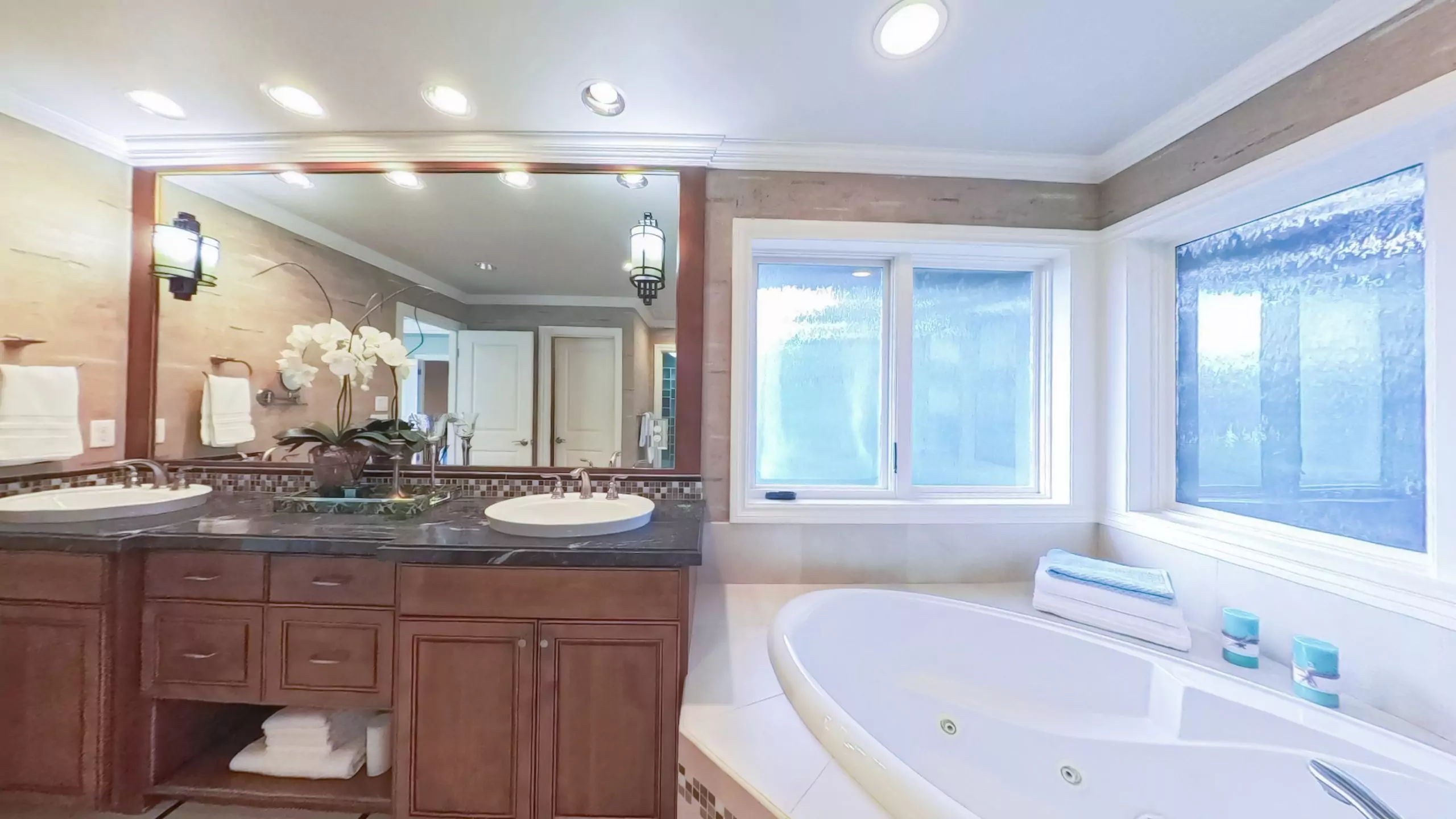 Remodeling 360-degree-rotational-view-of-a-modern-master-bathroom-with-tub-and-shower